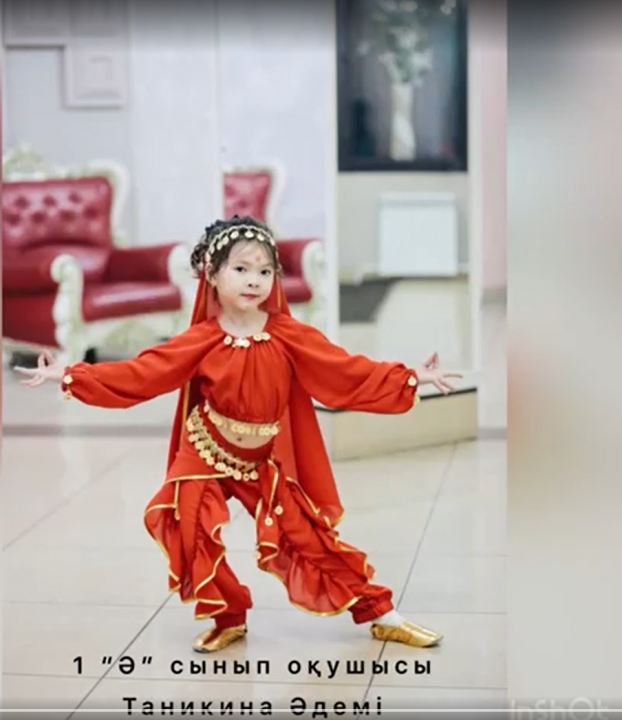 “Біртұтас тәрбие” бағдарламасы аясында “Әділдік пен жауапкершілік айында “қосымша білім беру: үйірме, секция, мәдени шараларға қатысу” бойынша 1 “Ә” сынып оқушысы Таникина Әдемінің бейнеролигі
