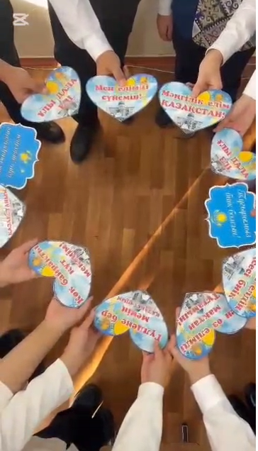 9 "А" сынып  16-желтоқсан Тәуелсіздік күніне арналған "Желтоқсан - Тәуелсіздіктің ұлы рухы" тақырыбындағы тәрбие сағаты.